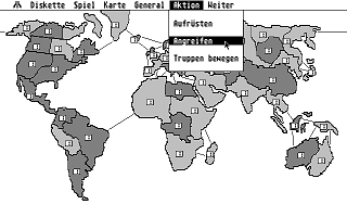 Risiko atari screenshot